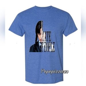 "I hate Prople " STYLE 1 OR 2 CUSTOM TSHIRT all sizes